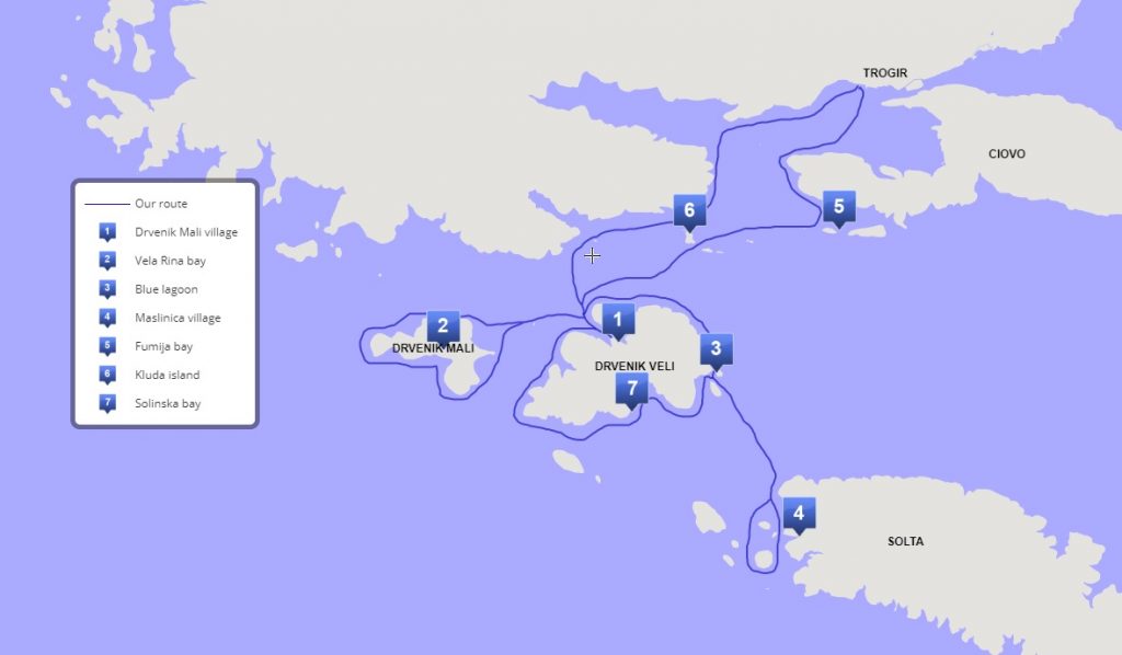 Hidden archipelago sea kayak tour Croatia Red Adventures