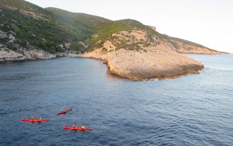 Vis landscape - Magic island sea kayak tour Croatia