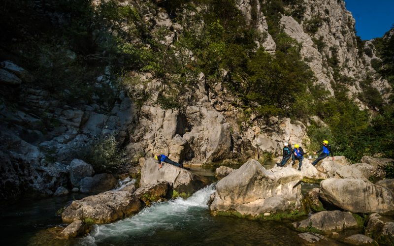 Canyoning Split Croatia - Cetina river
