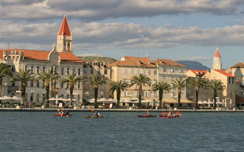 Trogir sea kayak tour - Trogir waterfront