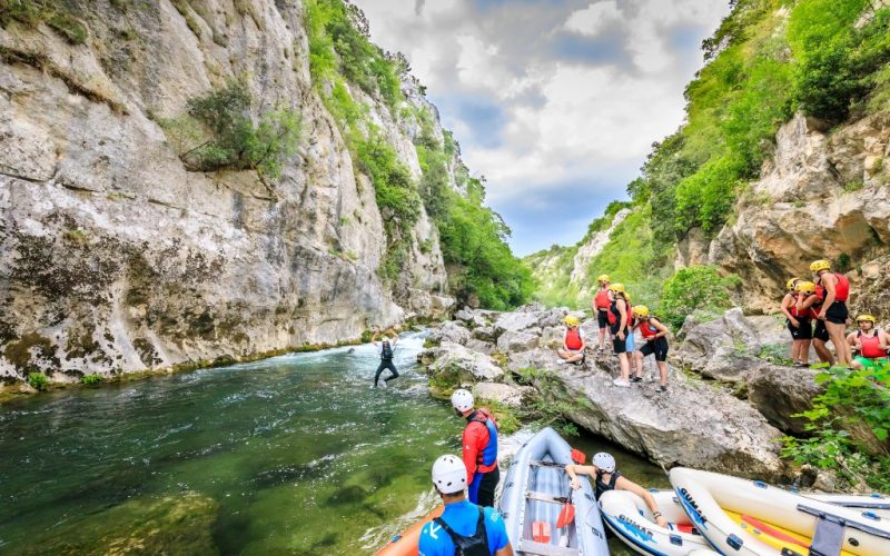 Rafting on Cetina River - Split